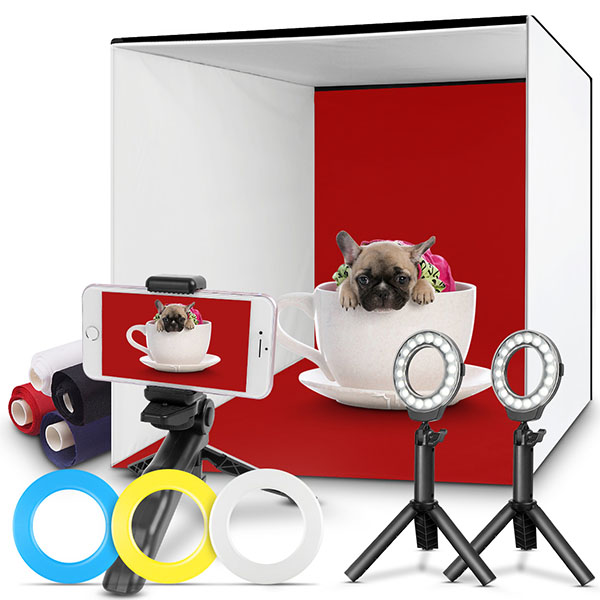 portable photography lightbox for product photos,continuous